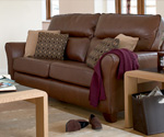 G Plan Upholstery Gemma Leather Range of Sofas