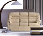 G Plan Upholstery Malvern Leather Range of Sofas