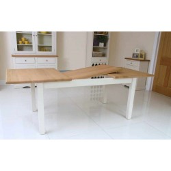 Andrena Barley Extending Top Dining Table - Many Sizes 