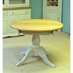 Andrena Barley Circular Top Dining Table - Many Sizes 