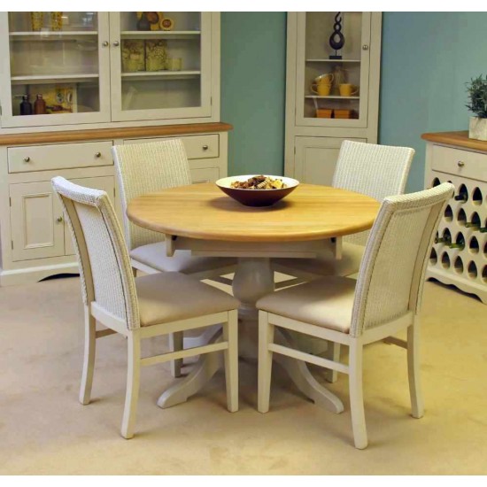 Andrena Barley Circular Top Dining Table - Many Sizes 