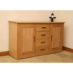 Andrena Elements EL864 5ft Sideboard with Centre Drawers 