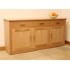 Andrena Elements EL887 6ft Sideboard with Three Drawers & Doors