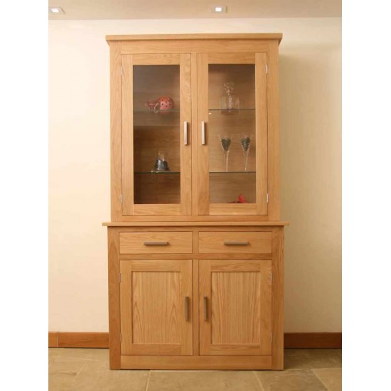 Andrena Elements EL837 3'6" Sideboard & EL838 Display Top - COMPLETE UNIT