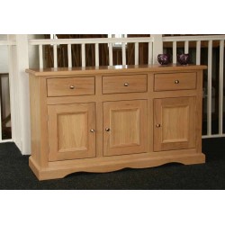 Andrena Pelham PM920 5ft Sideboard with 3 Doors & 3 Drawers