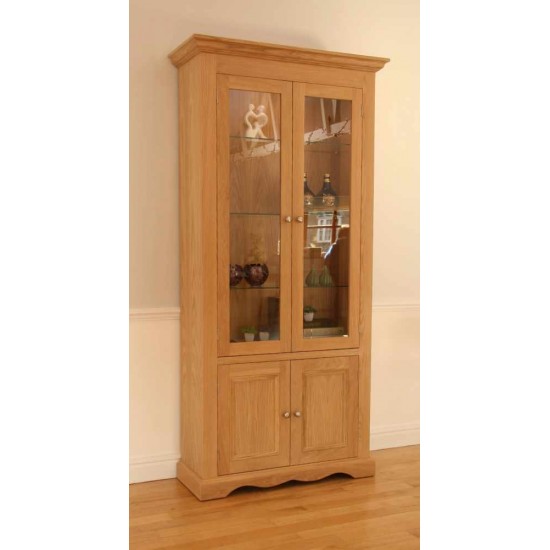 Andrena Pelham PM975 Wide Glazed Bookcase