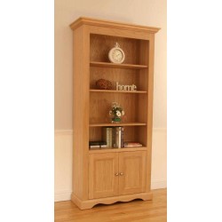 Andrena Pelham PM977 Wide Open Bookcase with Doors