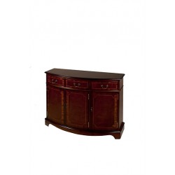 A307 3 Door Bow Sideboard