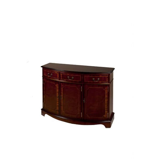 A307 3 Door Bow Sideboard