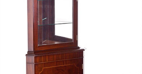 Cherry discount corner cabinet