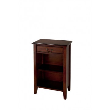 A515 One Drawer Open Hall Cupboard with Sheraton Legs