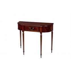 A703 Bow Hall Table with Drawer