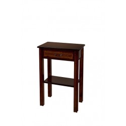 A704 Chippendale Style Hall Table with Drawer