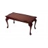 A803  Queen Anne Leg Oblong Coffee Table