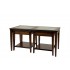 A806 Sheraton Lounge Nest Coffee Table with Glass Panels