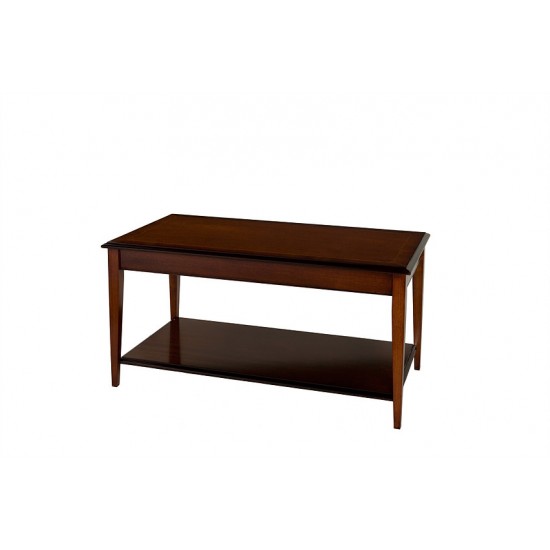 A807 Sheraton Leg Oblong Coffee Table