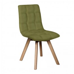 Tambour & Holcot Dolomite Grey Leg Dining Chair in Olive - Get £££s of Love2Shop vouchers when you shop with us. 