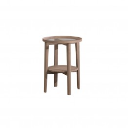 Holcot Side Table - Grey Finish