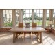 Holcot Monastery Refectory Dining Table - Grey Finish