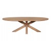 Tambour & Holcot Barkington Grey Oval Table - 240cm long - Get £££s of Love2Shop vouchers when you shop with us. 