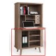 Tambour Grey Cupboard Base Unit