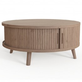 Tambour Grey Coffee Table - Get £££s of Love2Shop vouchers when you shop with us. 