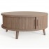 Tambour Grey Coffee Table 