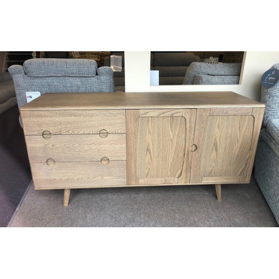  SHOWROOM CLEARANCE ITEM - Carlton Holcot Grey Oak Sideboard