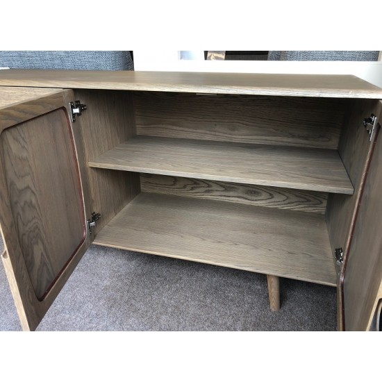  SHOWROOM CLEARANCE ITEM - Carlton Holcot Grey Oak Sideboard