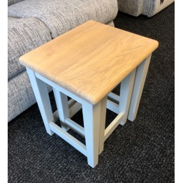  SHOWROOM CLEARANCE ITEM - Charltons Furniture Somerdale Nest of Tables