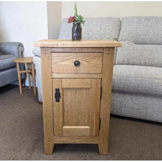 SHOWROOM CLEARANCE ITEM - Corndell Burford 5877 Telephone Cupboard SHOWROOM CLEARANCE ITEM - Corndell Burford 5877 Telephone Cupboard