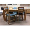  SHOWROOM CLEARANCE ITEM - Corndell Bergen Extending Dining Table and Chairs 