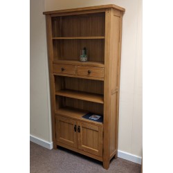  SHOWROOM CLEARANCE ITEM - Corndell Burford Tall Display Bookcase 