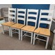  SHOWROOM CLEARANCE ITEM - Set of 4 dining chairs - Chichester by Corndell