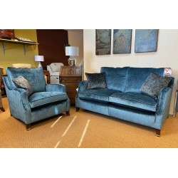  SHOWROOM CLEARANCE ITEM - Duresta Amelia Medium Sofa & Chair