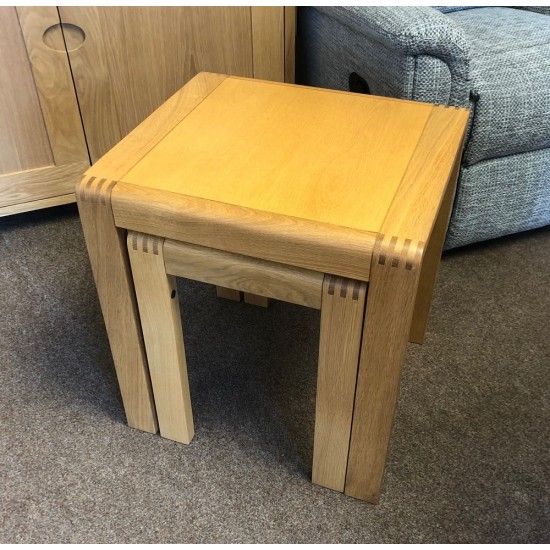  SHOWROOM CLEARANCE ITEM - Ercol Furniture Bosco Nest of Tables - Model 1399 