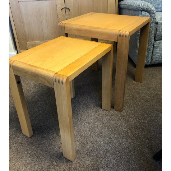  SHOWROOM CLEARANCE ITEM - Ercol Furniture Bosco Nest of Tables - Model 1399 