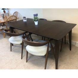  SHOWROOM CLEARANCE ITEM - Ercol Furniture Lugo Medium Dining Table with 4 Chairs