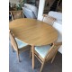  SHOWROOM CLEARANCE ITEM - Ercol Furniture Teramo Dining Suite - Small Table and 4 Chairs
