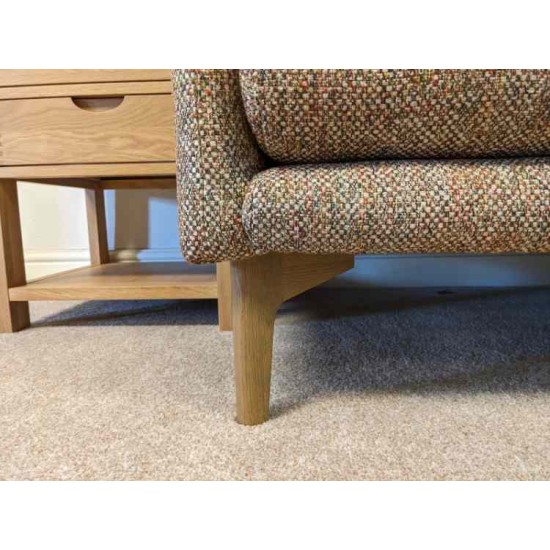 SHOWROOM CLEARANCE ITEM - Ercol Furniture Aosta Large Sofa & Snuggler Chair with headrest SHOWROOM CLEARANCE ITEM - Ercol Furniture Aosta Large Sofa & Snuggler Chair with headrest