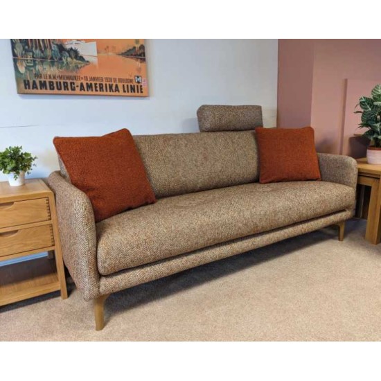 SHOWROOM CLEARANCE ITEM - Ercol Furniture Aosta Large Sofa & Snuggler Chair with headrest SHOWROOM CLEARANCE ITEM - Ercol Furniture Aosta Large Sofa & Snuggler Chair with headrest