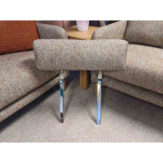 SHOWROOM CLEARANCE ITEM - Ercol Furniture Aosta Large Sofa & Snuggler Chair with headrest SHOWROOM CLEARANCE ITEM - Ercol Furniture Aosta Large Sofa & Snuggler Chair with headrest