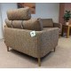 SHOWROOM CLEARANCE ITEM - Ercol Furniture Aosta Large Sofa & Snuggler Chair with headrest SHOWROOM CLEARANCE ITEM - Ercol Furniture Aosta Large Sofa & Snuggler Chair with headrest