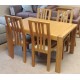  SHOWROOM CLEARANCE ITEM - Ercol Furniture Bosco Small Extending Dining Table with four dining chairs