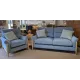  SHOWROOM CLEARANCE ITEM - Ercol Furniture Clara Large Sofa & Chair