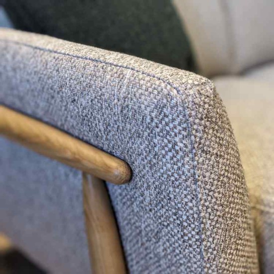SHOWROOM CLEARANCE ITEM - Ercol Furniture Forli Medium Sofa & Snuggler SHOWROOM CLEARANCE ITEM - Ercol Furniture Forli Medium Sofa & Snuggler