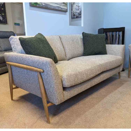 SHOWROOM CLEARANCE ITEM - Ercol Furniture Forli Medium Sofa & Snuggler SHOWROOM CLEARANCE ITEM - Ercol Furniture Forli Medium Sofa & Snuggler
