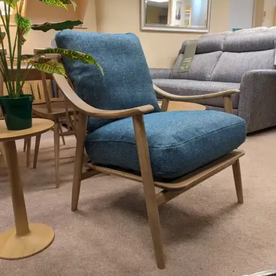  SHOWROOM CLEARANCE ITEM - Ercol Furniture Marino Chair in C686 with OA finish