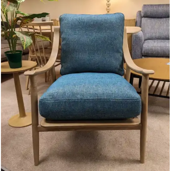  SHOWROOM CLEARANCE ITEM - Ercol Furniture Marino Chair in C686 with OA finish