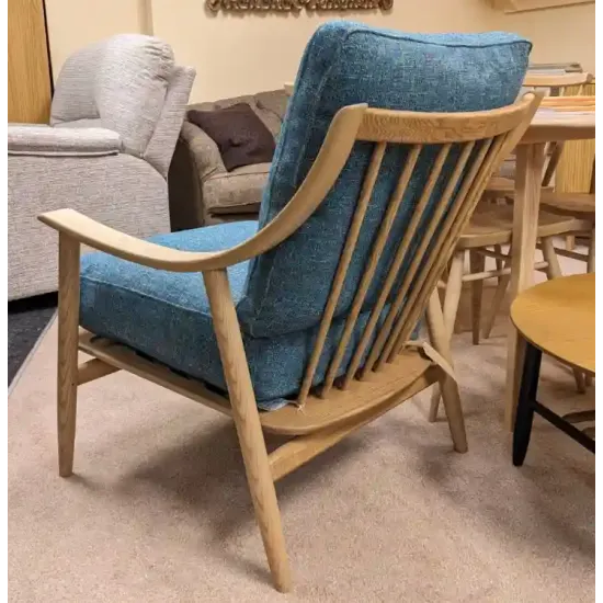  SHOWROOM CLEARANCE ITEM - Ercol Furniture Marino Chair in C686 with OA finish